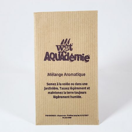 Sachet graines publicitaire papier kraft personnalisable